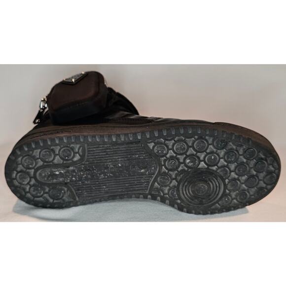 Adidas x Prada Men's US 6 Forum High Prada Core Black - Picture 16 of 16